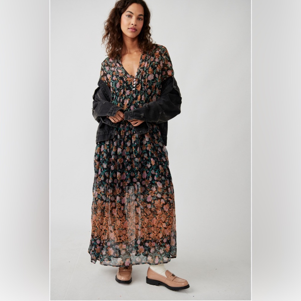 25-FREE PEOPLE SEE IT THROUGH DRESS - Picture 2 of 5